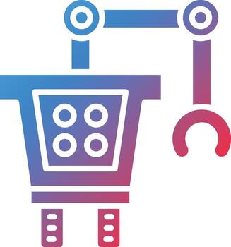 Autonomous Robotics Vector Icon