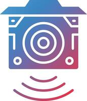 Smart CCTV Vector Icon