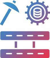 Data Mining Vector Icon