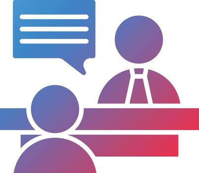 Interview Vector Icon