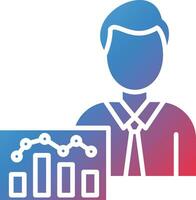 Data Analyst Vector Icon