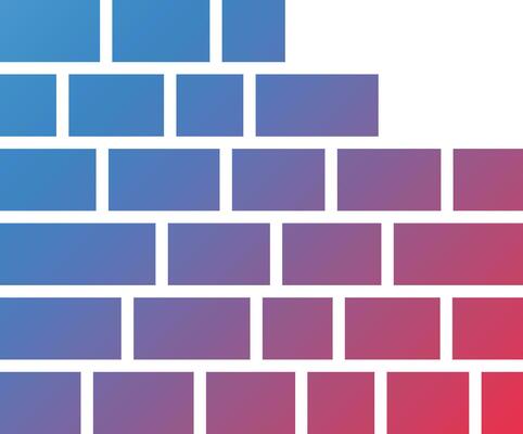 Brick Wall Vector Icon