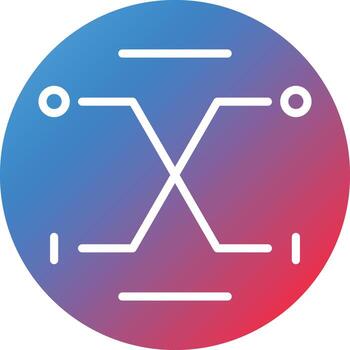 borroso lógica vector icono