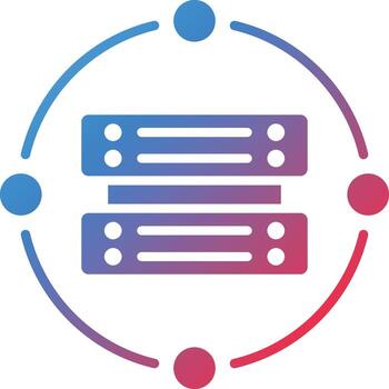 Data Processing Vector Icon