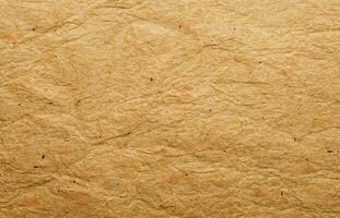 Photo view of crinkled paper texture background