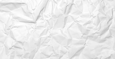 photo white crumpled paper texture background design space white tone