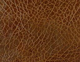 Brown leather texture background photo