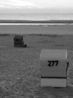 Langeoog island in the north sea photo