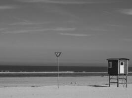 verano hora en langeoog isla foto