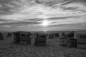 langeoog ilsland in the north  sea photo