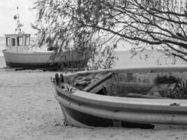 at the baltic sea nesar gdansk in poland photo