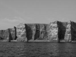 Helgoland island in the north sea photo