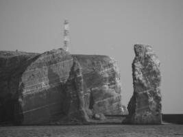 Helgoland island in germany photo