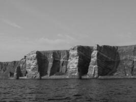 Helgoland island in germany photo