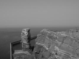 Helgoland island in the north sea photo