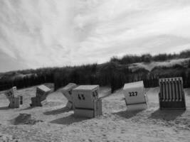 isla langeoog en el mar del norte foto