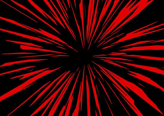 Black red grunge star rays abstract background