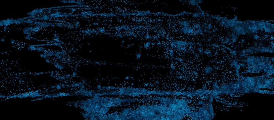 Dark blue ink watercolor grunge abstract background