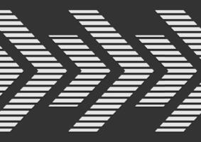 Black white abstract tech geometric background with arrows vector