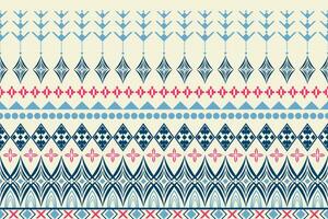 Ethnic boho seamless pattern. Tribal pattern. Folk motif. Textile rapport. vector