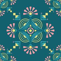 Beautiful abstract geometric mandala design can be used in fabric design for wallpaper, vector, illustration, cloth, wrapping paper, mandala style vector