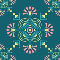 Beautiful abstract geometric mandala design can be used in fabric design for wallpaper, vector, illustration, cloth, wrapping paper, mandala style vector