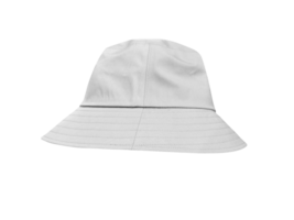 blanco Cubeta sombrero aislado png transparente