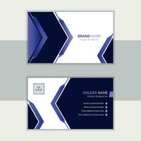 Creative and corporate business card design vector