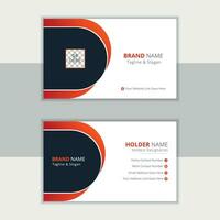 Business card design layout vector