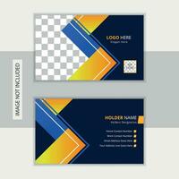 Business Card Design Vector Template