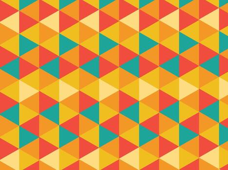 Geometric Design Colorful Background Vector