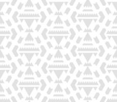Ethnic seamless pattern with rhombuses, triangles, geometric shapes. Tribal geometrical background. vector