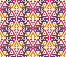 Ethnic seamless pattern with rhombuses, triangles, geometric shapes. Tribal geometrical background. vector