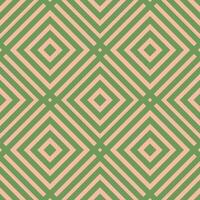 Striped abstract geometric seamless pattern with rhombuses. Tile background. Infinity wrapping paper with different shapes. Creative texture. vector