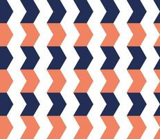 Seamless geometrical pattern with zigzag vertical lines. vector