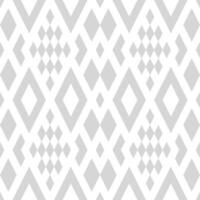 Ethnic seamless pattern with rhombuses, triangles, geometric shapes. Tribal geometrical background. vector