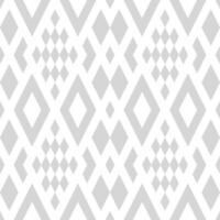 Ethnic seamless pattern with rhombuses, triangles, geometric shapes. Tribal geometrical background. vector