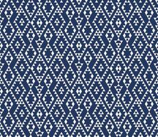Ethnic seamless pattern with rhombuses, triangles, geometric shapes. Tribal geometrical background. vector