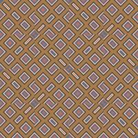 Striped abstract geometric seamless pattern with rhombuses. Tile background. Infinity wrapping paper with different shapes. Creative texture. vector