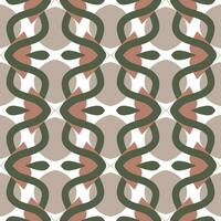 Ethnic seamless pattern with rhombuses, triangles, geometric shapes. Tribal geometrical background. vector