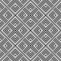 Striped abstract geometric seamless pattern with rhombuses. Tile background. Infinity wrapping paper with different shapes. Creative texture. vector