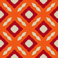 Abstract cartoon geometric seamless pattern with geo shapes. Geometry background. Infinity wrapping paper. vector