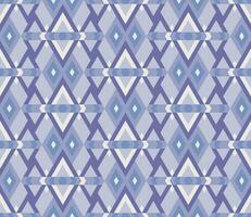 Ethnic seamless pattern with rhombuses, triangles, geometric shapes. Tribal geometrical background. vector