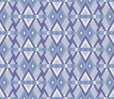 Ethnic seamless pattern with rhombuses, triangles, geometric shapes. Tribal geometrical background. vector