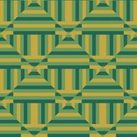 Abstract striped geometric seamless pattern with rhombus shapes. Mosaic, tile background, wrapping paper. vector