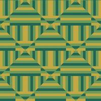 Abstract striped geometric seamless pattern with rhombus shapes. Mosaic, tile background, wrapping paper. vector