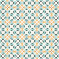 Abstract striped geometric seamless pattern with rhombus shapes. Mosaic, tile background, wrapping paper. vector