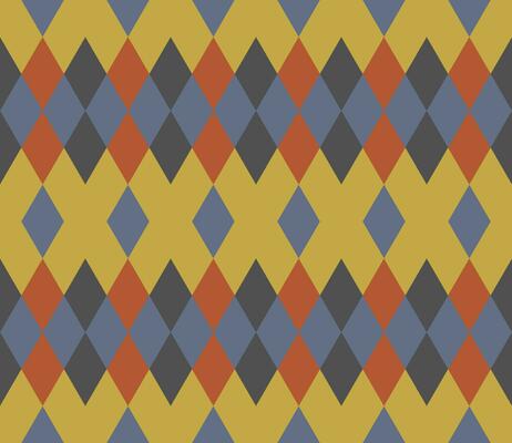 Ethnic seamless pattern with rhombuses, triangles, geometric shapes. Tribal geometrical background.