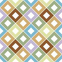 Ethnic seamless pattern with rhombuses, triangles, geometric shapes. Tribal geometrical background. vector