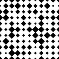 Halftone seamless abstract background with rhombuses, squares. Infinity geometric pattern. vector